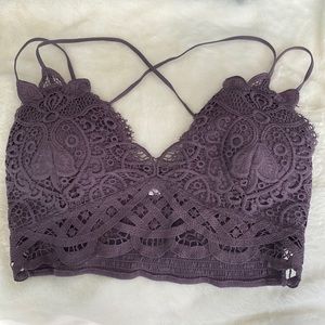 Pretty purple bralette